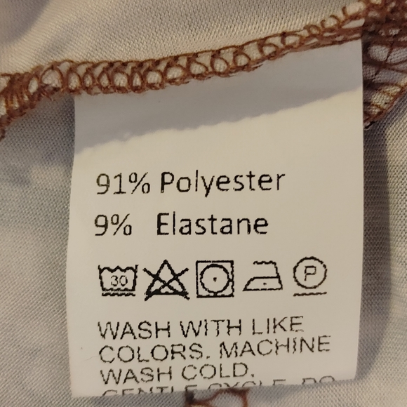 SHEIN SNAKESKIN PRINT TWIST FRONT CROP TOP L - Picture 6 of 7